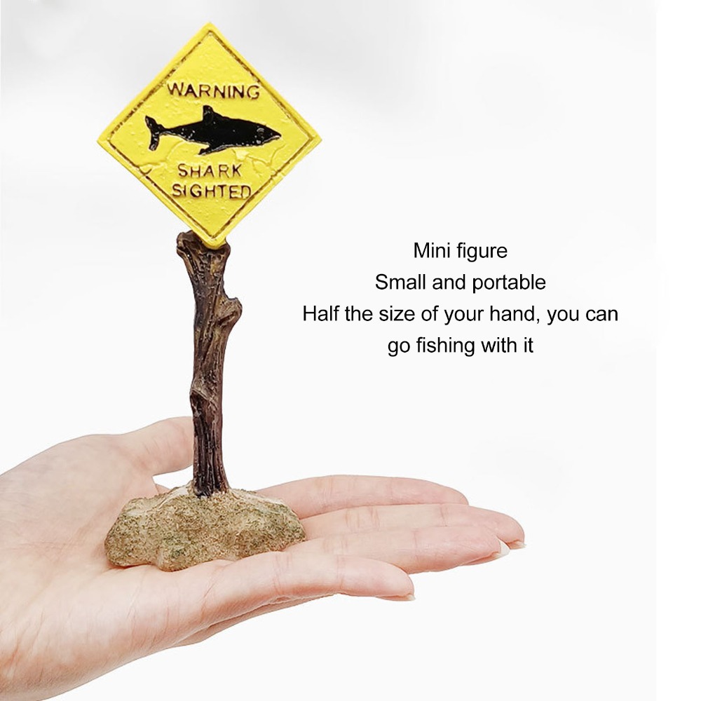 Placa de aviso de tubarão de r - Aquarium Fish Yellow avaliação e preço