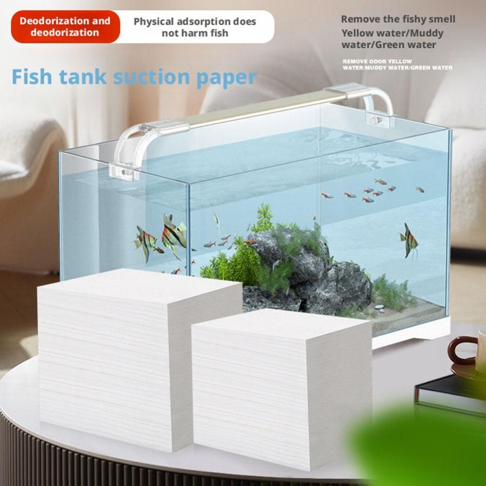 100 pçs eficiente purificador  - Aquarium Fish Yellow avaliação e preço
