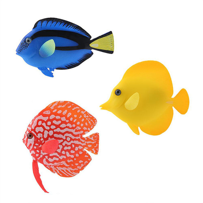 Decoração de Aquário de Silico - Aquarium Fish Glow In The Dark avaliação e preço