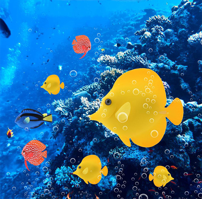 Decoração de Aquário de Silico - Aquarium Fish Glow In The Dark avaliação e preço