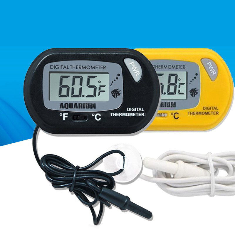 Termômetro digital para tanque - Aquarium Fish Yellow avaliação e preço