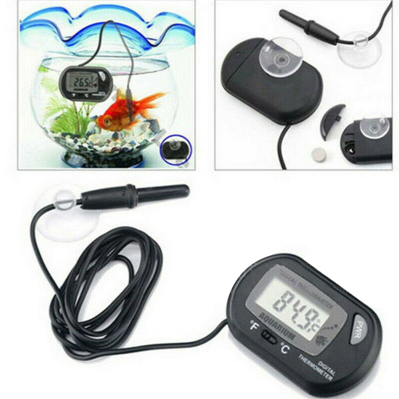 Termômetro digital para tanque - Aquarium Fish Yellow avaliação e preço