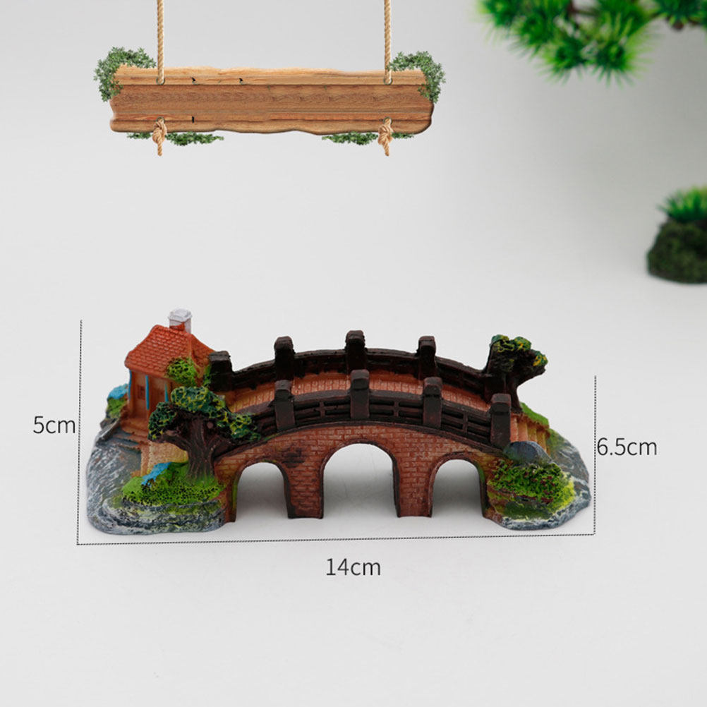 Ponte de Aquário com 3 Furos,  - Aquarium Fish Bridge avaliação e preço