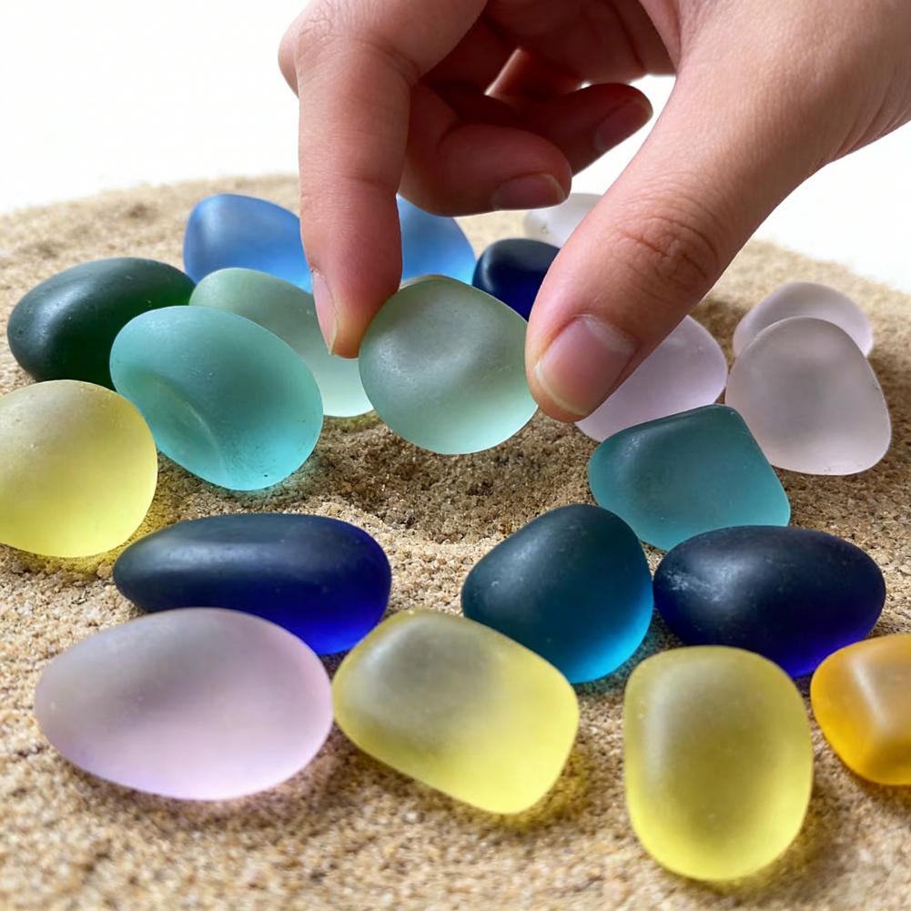 Seixos redondos para tanque de - Aquarium Fish Glass avaliação e preço